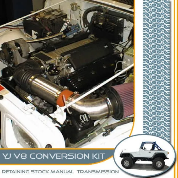Picture of YJ V8 WITH A AX15 5 SPEED 10.5  FLYWHEEL
