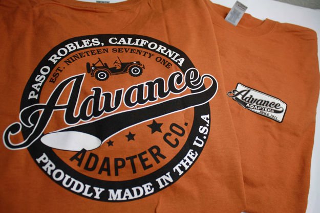 Picture of Orange Vintage Logo Shirt