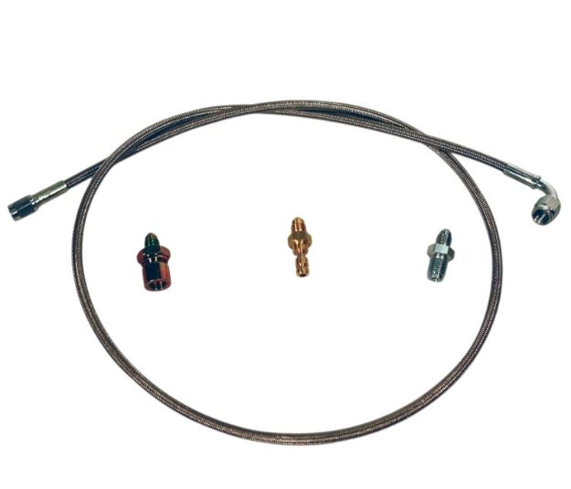 Picture of 42  STAINLESS HOSE W/YJ FITTING FOR INTERNAL BEARING